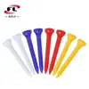 Venda Direta de Fábrica de Tees de Golfe em Formato de Copo, Tees de Golfe Feitos de Plástico de Alta Qualidade, Disponíveis em Várias Cores