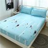 Sábanas Ajustadas Cepilladas, Colcha a Prueba de Polvo Extraíble y Lavable, Faldón de Cama, Cubre Colchón Antideslizante, Sábanas de Cama Completamente Rodeadas para Estudiantes, Liquidación a Precio Especial