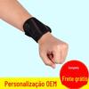 Munhequeira para levantamento de peso esportes basquete badminton fitness suporte de mola cinto de suporte masculino vôlei halteres equipamentos de proteção esportiva
