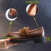 Mocasines Invierno 2025 Nuevo Terciopelo Zapatos Pequeños de Cuero Casual Zapatos de Cuero Genuino para Mujer Boca Baja Moda Zapatos Mary Jane