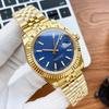 Reloj Mecánico Automático para Hombre Tipo Log con Calendario Luminoso, Reloj Impermeable de Acero Inoxidable 904L, Reloj Danny Road