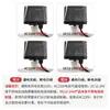 Válvula de esfera elétrica 220v tipo normalmente fechada de dois fios PVC interruptor de válvula elétrica de água AC220V DC12V válvula elétrica para aquário
