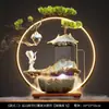 Nuevos Adornos de Agua de la Suerte Zen Chino para Sala de Estar, Oficina, Escritorio, Decoración Creativa para el Hogar, Regalo de Inauguración