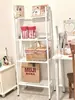 Estante de Hierro para Exhibición y Almacenamiento de Figuras de Modelo Mesa de Noche de Dormitorio Mesita Lateral Muñecos de Felpa Almacenamiento de Cosméticos