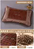 Travesseiro Refrescante de Verão Travesseiro de Trigo Sarraceno Par de Núcleos de Rattan de Gelo de Verão para Adultos Proteção do Pescoço Auxílio para Dormir Travesseiro Especial de Bambu Cabeça Inteira