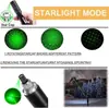 Luz Láser Puntero Recargable por USB Láser Verde de Alta Potencia Infrarrojo Láser Puntero para Molestar Gatos