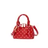 Bolso bandolera de concha de lunares para mujer, minibolso de mano, nicho, para ir al trabajo, lujo ligero, elegante, versátil, piel sintética, bolso de hombro para niños
