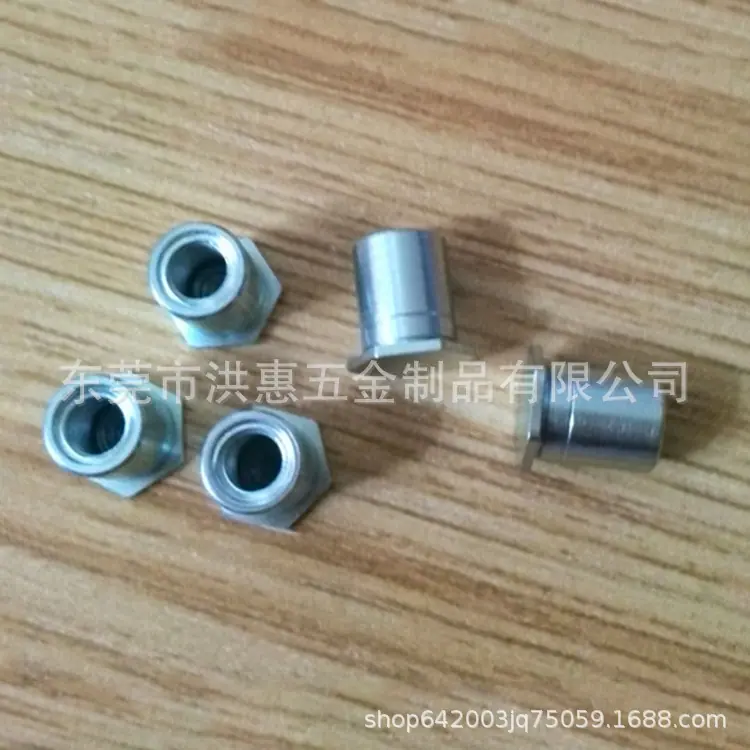 主产压铆螺丝 六角通孔盲孔铆钉 标准件铆钉 可非标件订做