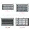 Grade de ventilação de saída de ar para rack de bagagem universal de carro e ônibus em ABS saída de ar resfriamento e aquecimento ventilação página