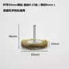 Fornecimento direto da fábrica roda de arame chato para haste escova de arame de aço inoxidável em forma de T desengripagem de metal esmerilhamento escultura em madeira escultura de raiz alça de polimento 6mm