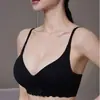 Novo sutiã de expansão externa de 6 cm para mulheres, push up, para seios pequenos, grande, sem aro de aço, espessado, com desenho, sutiã confortável sem costura