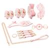 Xia Qi gato SM terno de treinamento sexy lingerie acessórios adesivos de mama combinação vibrador suprimentos colar entrega de uma peça