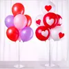 Balões de Festa Mesa Flutuante Suporte de Aniversário Chão Suporte de Exibição Flutuante Balões Balões Sete em Um Mesa Flutuante Suporte Transparente