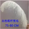 Plumas de Avestruz Reales 10-80CM Blancas Decoraciones para Pasillo de Boda Centros de Mesa Plumas de Avestruz DIY Accesorios Decorativos de Plumas Plumas Grandes