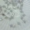 Buccellati Manicura Joyería de Circonita Lujo Ligero Estilo Retro Trébol de Cuatro Hojas Corazón Diamante para Uñas Super Brillante Accesorios Venta al por Mayor