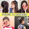 Cuerda para el pelo trenzado sucio de diosa Cuerda para el pelo Adornos para el pelo Adornos para el pelo Cinta de color para niños Cinta Cabello Colorido