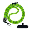 Cuerda de 10 mm de grosor, cordón para funda de teléfono móvil, espaciador, cuerda ajustable para colgar el teléfono móvil, cuerda para correa de cámara, parche para colgar el cuello
