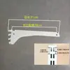 Acessórios para Prateleiras de Supermercado, Cantoneiras para Prateleiras, Placas de Suporte de Ferro, Braços de Suporte para Prateleiras, Suporte de Prateleira de Quatro Colunas