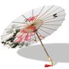 Guarda-chuva de papel oleado com borla à prova de chuva guarda-chuva de chita estilo antigo adereço guarda-chuva dança Hanfu guarda-chuva de performance guarda-chuva decorativo clássico guarda-chuva artesanal