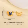 Pingente Pequeno Mantra de Seis Palavras, Pingente com Zircônia Banhado a Ouro Prata 925, Acessório para Pulseira de Contas de Oração Budista DIY