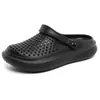 Nuevos Zapatos Cool con Agujeros Suela Suave Antideslizantes Anti-Olor Sandalias Versátiles de Moda para Hombres y Mujeres 2025