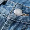 Ropa para Hombre Beijie 2026 Verano Nuevo Jeans Lavados Desgastados Pantalones de Trabajo de Retazos para Hombre Pantalones Rectos Retro