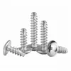 Tornillos Autorroscantes de Acero Inoxidable 304 de Cabeza Plana Phillips Grandes M2-M5 Tornillos Autorroscantes de Cabeza de Sombrilla Tornillos de Cola Plana