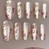 Unhas de Manicure Unhas Usáveis Feitas à Mão Manicure Puro Desejo Patch para Manicure Unhas Postiças Unhas Usáveis Feitas à Mão Unhas de Luxo