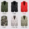 Chaleco Sanyou de fábrica para exteriores con múltiples bolsillos para hombre, pesca, montañismo, fotografía, chaleco de ocio, venta al por mayor transfronteriza