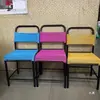 Silla Transpirable para Máquina de Coser, Taburete Refrigerante para Máquina de Cama Plana, Taburete de Uso Doméstico para Fábrica de Ropa, Cómodo para Estar Sentado Mucho Tiempo, Taburete de Fábrica