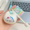 Pez de Madera Pequeño Descompresión Dibujos Animados Adornos Lindos Decoración Estudiante Oficina Curación Cumpleaños Día del Niño Regalos Pequeños