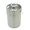 Barril de Cerveza Tipo Placa Tipo Pozo 5L/10L Artesanal Casero Barril de Vino de Acero Inoxidable 304 Mini Barril de Cerveza Casero de 10 Litros