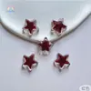 Adesivo Acrílico Kidslike Contas Coloridas de Bolha Milho Presilha Cabelo Infantil Bico de Pato Estrela Acessórios DIY