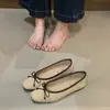 Bailarinas Francesas para Mujer 2026 Otoño Nueva Llegada Absolutamente Hermosos Mocasines de Corte Bajo sin Cordones Mary Janes