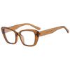 Gafas con Bisagra de Metal 2026 Modelo Nuevo Gafas de Sol para Comercio Exterior Monturas de Gafas Personalizadas de Alta Definición Sin Graduación para Mujer Moda Aspecto Sencillo Estilo Masculino