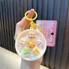Mini Frutas Simuladas Comida Brinquedo Whac-A-Mole Chaveiro Estudante Brinquedo Educativo Chaveiro Alívio de Estresse Pequeno Presente Venda por Atacado