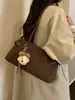 Bolso de Axila de Moda para Viajes Diarios para Mujer 2026 Modelo Nuevo Bolso de Hombro y Axila Simple Versátil Bolso de Mano de Nicho con Textura