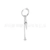 Pendientes para Hombre Pendientes de Presión Agresivos de Moda Pendientes Magnéticos Redondos Falsos para Hombre Hebilla de Oreja Falsa Individual Pinzas para Orejas para Hombre y Mujer