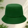 Sombrero tipo cubo versátil de estilo coreano para mujer, ideal para el verano, con bordado de logotipo personalizado, sombrero cloche japonés para primavera y otoño con protección solar, sombrero de moda para protegerse del sol.