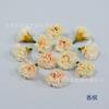 Accesorios de fotografía de simulación de capullo de clavel, tocados antiguos de Hanfu, accesorios para confección de ropa, sombreros para el sol, decoración de flores de seda.
