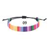 Pulseira Trançada Estilo Étnico Boho Transfronteiriça Pulseira Larga de Tecido Colorido Suprimento Constante a Longo Prazo