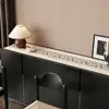 Tapete de mesa à prova d'água e óleo para aparador, protetor de gabinete de TV, sapateira, toalha de mesa para bancada de entrada, tapete anti-sujeira para adega