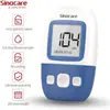 Medidor de Glucosa en Sangre Sinocare Safe AQ Angel Medidor de Glucosa en Sangre para el Hogar Medición de Azúcar Alto en Sangre