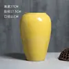 Adornos de Cerámica Jingdezhen para Sala de Estar Arreglo Floral, Florero Decorativo de Entrada Estilo Chino, Maceta Vintage de Cerámica Gruesa, Envío Gratis