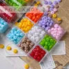 Cuentas de Ábaco, Cuentas Separadas, Cuentas de Colores, Acrílico DIY Hecho a Mano para Cadenas de Teléfono Móvil, Materiales Hechos a Mano, Collares, Pulseras y Accesorios