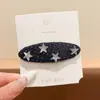 Pinza para el Cabello Exquisita de Gama Alta para Mujer Clip BB Estampado de Leopardo Retro Lindo Clip para Flequillo Lateral Accesorios para el Cabello de Moda con Temperamento