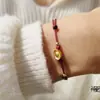 Pulseira Corda Vermelha da Sorte Yuanbao Super Imortal Feminina Ins Nicho Luxo Leve Trançada Corda de Namorada Exquisite Presente de Alta Qualidade