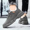 Inverno novas botas de neve dos homens forrados de lã sapatos de algodão quente Botas de algodão retrô britânico sapatos de ferramentas de negócios dos homens sapatos da moda masculina