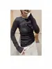 Estilo Nuevo Otoño 2026 Color Sólido Corte Delgado Cuello Redondo Manga Larga Camiseta Base de Lana para Mujer Top Capa Interior Casual