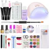 Venta al por mayor de fábrica salón de uñas con soporte sin papel de 30g para extender esmalte de uñas pegamento lámpara de fototerapia UV traje una generación de cabello